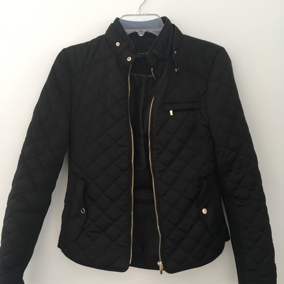 zara padded jacket women's